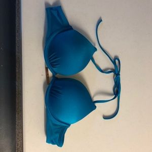 Victoria Secret teal bikini top 32A